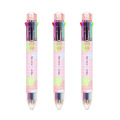 And Stal mignon stylo multifonction 8 couleurs d&#39;encre en 1 stylo à bille en plastique pour les fournitures scolaires